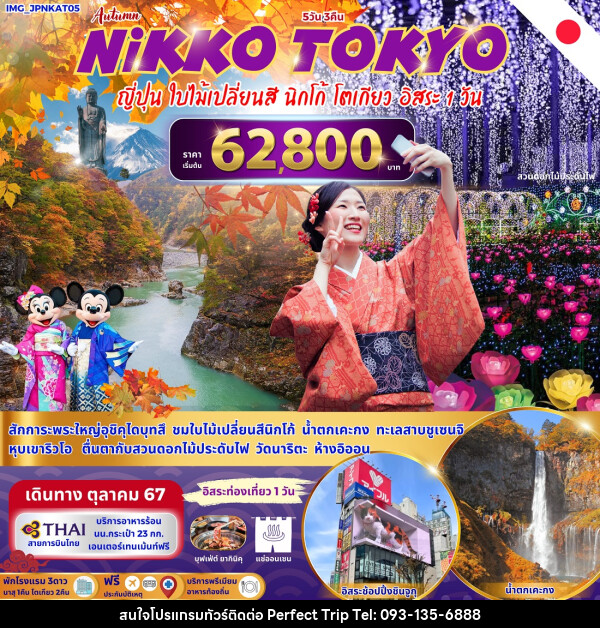 ทัวร์ญี่ปุ่น NIKKO TOKYO  - บริษัท เพอร์เฟคทริป คลับ จำกัด