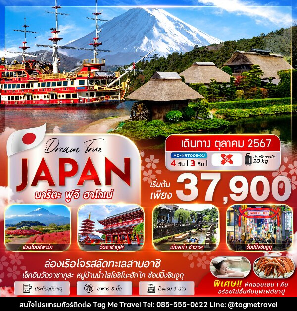 ทัวร์ญี่ปุ่น TOKYO FUJI FULLDAY  - TagMe Travel