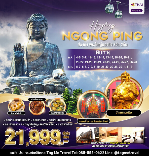 ทัวร์ฮ่องกง พระใหญ่นองปิง - TagMe Travel