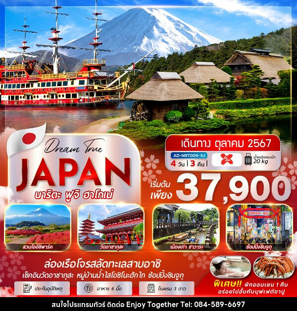 ทัวร์ญี่ปุ่น TOKYO FUJI FULLDAY  - บริษัท เอนจอย ทูเกเตอร์ จำกัด