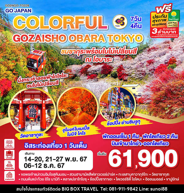 ทัวร์ญี่ปุ่น COLORFUL GOZAISHO KORANKEI TOKYO - บริษัท บิ๊กบ๊อก ทราเวล แอนด์ สตูดิโอ จำกัด