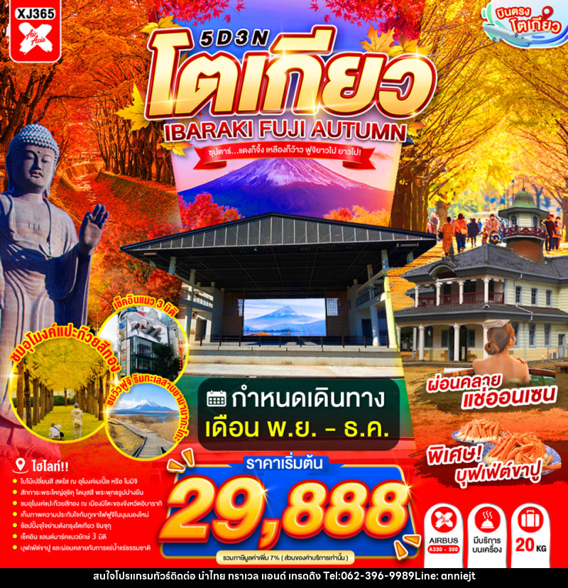ทัวร์ญี่ปุ่น TOKYO IBARAKI FUJI AUTUMN - นำไทย ทราเวล แอนด์ เทรดดิ้ง ทัวร์ญี่ปุ่น TOKYO IBARAKI FUJI AUTUMN - นำไทย ทราเวล แอนด์ เทรดดิ้ง