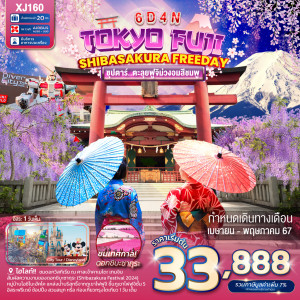ทัวร์ญี่ปุ่น TOKYO FUJI SHIBASAKURA FREEDAY  - At Ubon Travel Co.,Ltd.