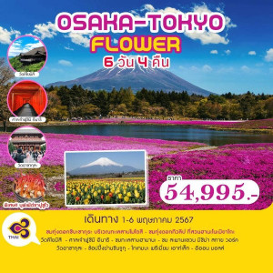 ทัวร์ญี่ปุ่น OSAKA-TOKYO FLOWER - บริษัท ด็อกเตอร์ ออน ทัวร์ เทรเวิล แอนด์ เอเจนซี่ จำกัด