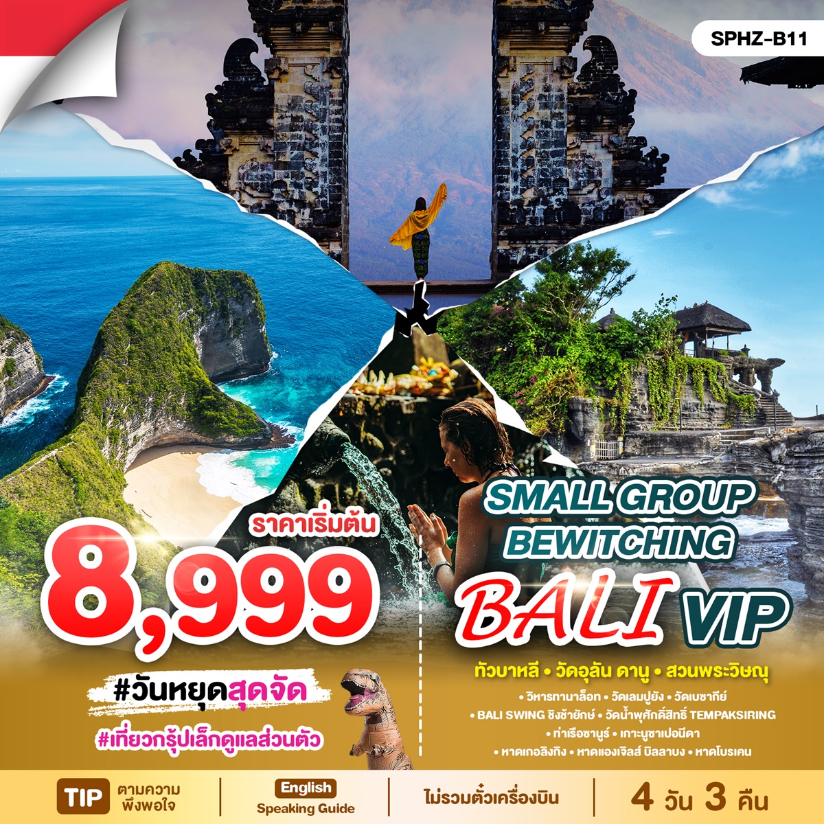 แพ็คเกจทัวร์อินโดนีเซีย Bewitching Bali VIP Small Group - บริษัท ชิค เวเคชั่นส์ จำกัด