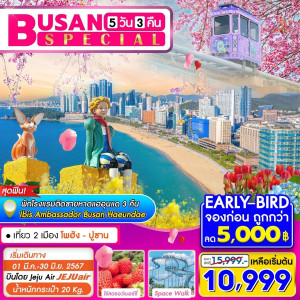 ทัวร์เกาหลี Busan Special - JS888 Holiday