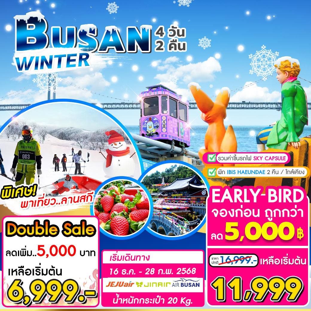 ทัวร์เกาหลี BUSAN WINTER - DESIGN HOLIDAYS