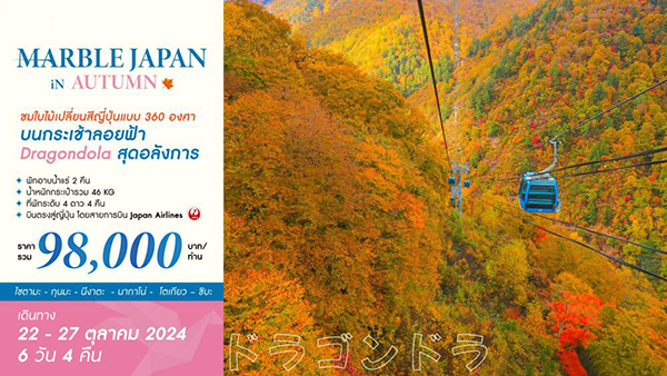 ทัวร์ญี่ปุ่น MARBLE JAPAN IN AUTUMN -  ประสานเวิลด์ทัวร์