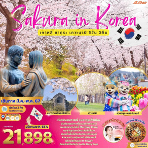 ทัวร์เกาหลี ซากุระ เกาะนามิ  - At Ubon Travel Co.,Ltd.