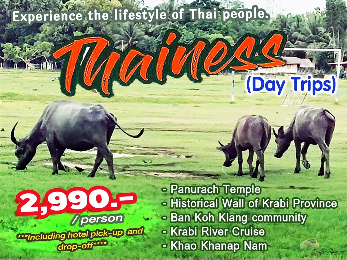 แพ็คเกจทัวร์กระบี่ Thainess Day Trips -  ปกาไส ทัวร์